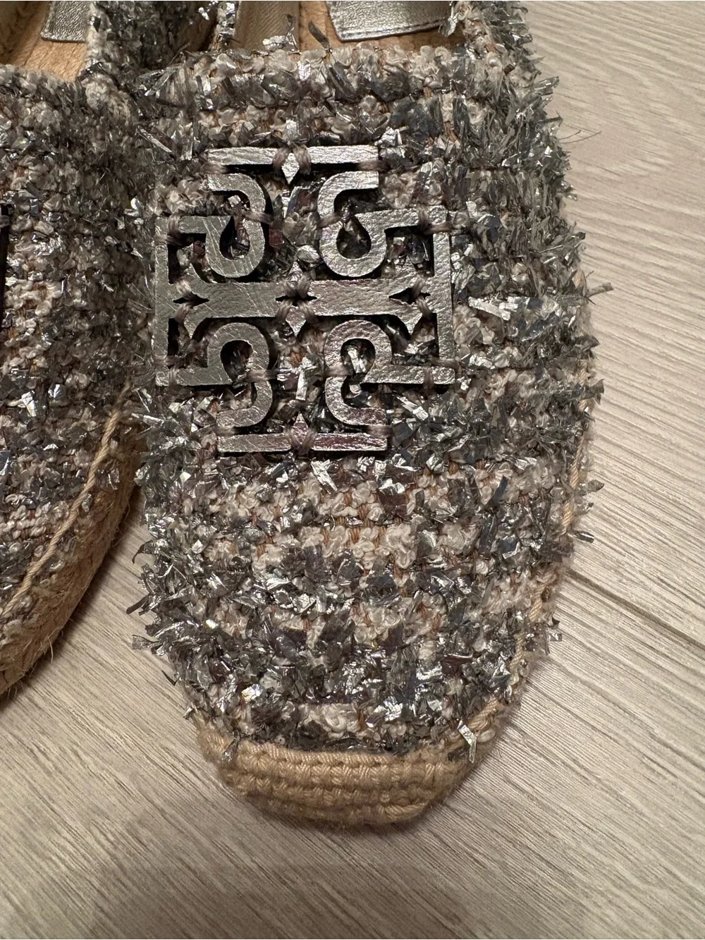 Tory Burch sparkling silver